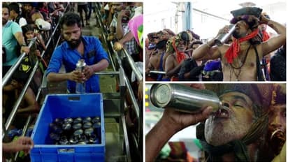 ശരണപാതയില്‍ അയ്യപ്പൻമാർക്ക് ദാഹമകറ്റാൻ സൗജന്യ ചുക്കുവെള്ളം; പിന്നിൽ അട്ടപ്പാടി ആദിവാസി ഊരിലെ യുവാക്കൾ