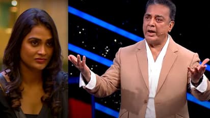 அவ்ளோ தான் உனக்கு லிமிட்டு... ஆழ்வார்பேட்டை ஆண்டவராக மாறி பூர்ணிமாவுக்கு செம்ம டோஸ் கொடுத்த கமல்