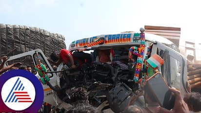 ಅಪಘಾತ ತಪ್ಪಿಸಲು ಸಡೆನ್ ಬ್ರೇಕ್; ಚಾಲಕನ ದೇಹದೊಳಗೆ ನುಗ್ಗಿದ ಕಬ್ಬಿಣದ ರಾಡ್!