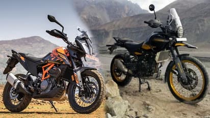 கம்பீரமான ராயல் என்பீல்ட் ஹிமாலயன் 450.. ஸ்டைலான KTM 390 Adventure - இரண்டில் எது சிறந்தது? ஒரு ஒப்பீடு!