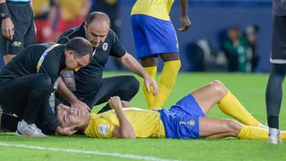 'അത് ഫൗളല്ല', തന്നെ വീഴ്ത്തിയതിന് റഫറി അനുവദിച്ച പെനൽറ്റി വേണ്ടെന്ന് പറഞ്ഞ് ഞെട്ടിച്ച് റൊണാൾഡോ-വീഡിയോ