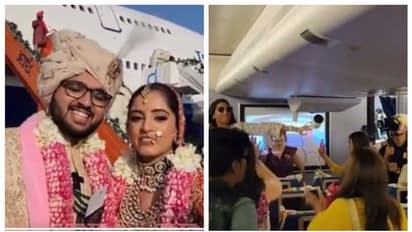  മകളുടെ വിവാഹം വിമാനത്തിൽ, 30 വ‌ർഷം മുമ്പ് അച്ഛന്‍റെ വിവാഹവും വിമാനത്തിൽ; വൈറലായി വീഡിയോ !