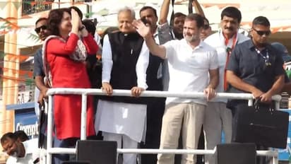 Rahul Gandhi...తెలంగాణలో కాంగ్రెస్ తుఫాన్ రాబోతుంది: మల్కాజిగిరిలో రాహుల్, ప్రియాంక రోడ్షో