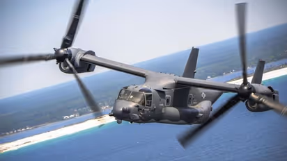 US military Osprey helicopter with 8 on board crashes into sea off the coast of Japan