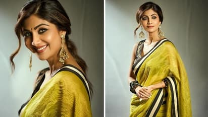 Shilpa Shetty stuns in saree: Sukhee actress exudes elegance in traditional attire [PICTURES]