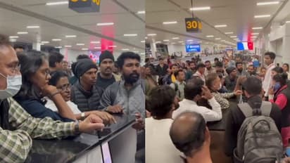 പൈലറ്റ് ജോലി കഴിഞ്ഞു പോയി, എയർ ഇന്ത്യ വിമാനം വൈകുന്നു, മലയാളികള് ദില്ലി വിമാനത്താവളത്തില് കുടുങ്ങി