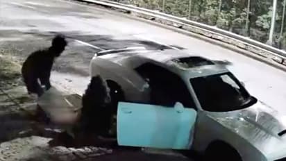 US man caught on camera dumping pregnant girlfriend's body on highway in 2020 sentenced for murder