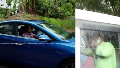 പ്രതികളെ അടൂര് ക്യാമ്പിലെത്തിച്ചത് നീല കാറിലും പൊലീസ് ജീപ്പിലുമായി; ആദ്യ ദൃശ്യങ്ങള് ഏഷ്യാനെറ്റ് ന്യൂസിന്