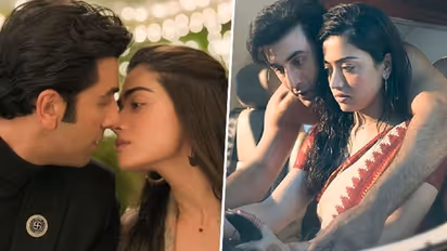 Animal: Ranbir Kapoor, Rashmika Mandanna's intimate scene from the song 'Hua Main' goes viral