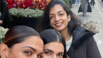 ಲಂಡನ್‌ನಲ್ಲಿ ಸ್ನೇಹಿತೆಯರನ್ನು ಭೇಟಿಯಾದ ದೀಪಿಕಾ ಪಡುಕೋಣೆ; ಕ್ಯಾಮೆರಾಗೆ ಬಿಂದಾಸ್ ನಗೆ ಬೀರಿದ ಸುಂದರಿ!