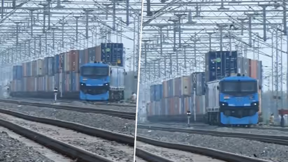'Beast of Indian Railways': Video of WAG-12B, India's most powerful electric locomotive, goes viral (WATCH)
