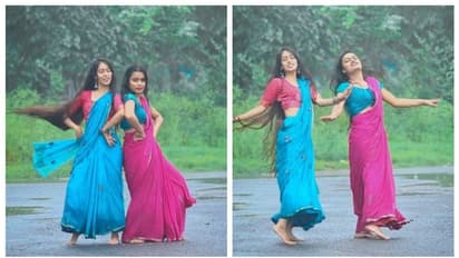 മഴ നനഞ്ഞ് ആടിപാടുന്ന യുവതികള്‍; ഓര്‍മ്മകള്‍ക്കെന്ത് സുഗന്ധമെന്ന് സോഷ്യല്‍ മീഡിയ !