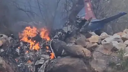 Pilatus PC 7 Mk Il trainer aircraft crashes, two pilots killed