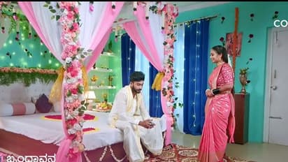 ಫಸ್ಟ್‌ ನೈಟ್ ಮಂಚದ ಮೇಲೆ ಆಕಾಶ್ ಜತೆ ಮೈಮರೆತ ಪುಷ್ಪಾ; ಸಡನ್ನಾಗಿ ಆಕಾಶ್ ಮಾಡಿದ್ದು ನೋಡಿ ಶಾಕ್!