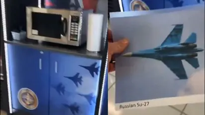 Charleston Air Base's cafeteria poster blunder: Russian fighter jets featured instead of American aircrafts