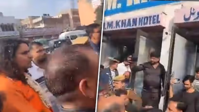'Want to make this place Karachi...': BJP MLA Balmukund Acharya confronts hotel owner in Jaipur (WATCH)