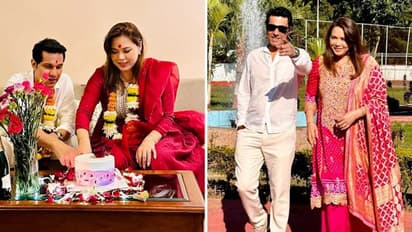 In pictures: Randeep Hooda-Lin Laishram share glimpse from griha pravesh ceremony, receive warm welcome