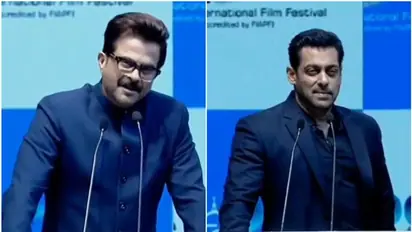 KIFF 2023: Anil Kapoor lauds Salman Khan; calls him "Mahanayak" of Hindi Cinema - Watch