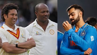 കോലിയെക്കൊണ്ട് കൂട്ടിയാൽ കൂടില്ല; സച്ചിന്റെ 100 സെഞ്ചുറികളുടെ റെക്കോർഡ് തകർക്കാൻ കോലിക്കാവില്ലെന്ന് ലാറ