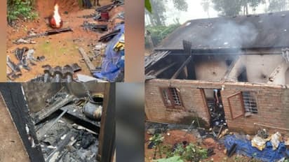 ഗ്യാസ് സിലിണ്ടര് പൊട്ടിത്തെറിച്ച് വന് അപകടം, വീട് ഭാഗികമായി തകര്ന്നു, അടുക്കള കത്തിനശിച്ചു