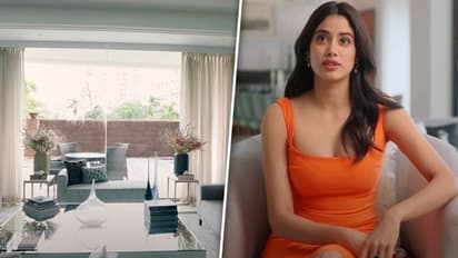 In pictures: Wall-to-wall windows to white marble decor, a look into Janhvi Kapoor's house 