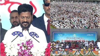 തെലങ്കാനയെ ഇനി രേവന്ത് റെഡ്ഡി നയിക്കും,മുഖ്യമന്ത്രിയുടെ വീടിന് മുന്നിലെ ഇരുമ്പ് കവാടങ്ങളും ബാരിക്കേഡും നീക്കി