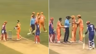 Gambhir vs Sreesanth: A new video emerges from the Legends League Cricket's eliminator (WATCH)