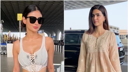 Spotted: Mouni Roy to Kriti Sanon; celebrities make heads turn with their style