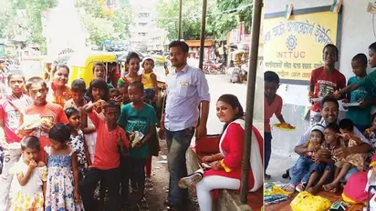 Pathikrit Saha: Quitting a government job to provide free meals and education to the underprivileged children