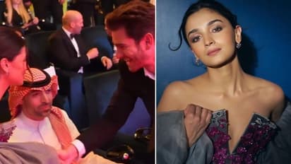 Alia Bhatt meets Andrew Garfield at Red Sea International Film Festival; pictures go viral