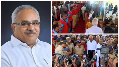 'സഖാവേ... ലാൽ സലാം', ഇനി കനലോർമ്മ, ചെങ്കൊടിപുതച്ച് കാനം മടങ്ങി; അന്തിമോപചാരമർപ്പിച്ച് ആയിരങ്ങൾ