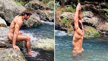 Vidyut Jammwal goes nude on his birthday; actor enjoys Himalayan retreat (Photos)