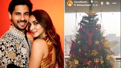 Kiara Advani, Siddharth Malhotra all set for first Christmas together; couple decorates X-mas tree at home