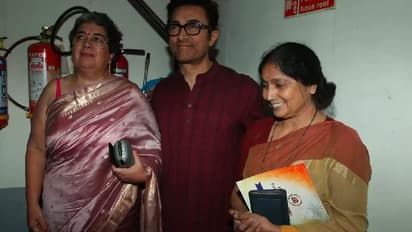 മകൾക്ക് വേണ്ടി ഒരുമിച്ചെത്തി ആമിർ ഖാനും ആദ്യ ഭാര്യയും