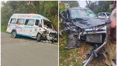 ശബരിമല തീർത്ഥാടകർ സഞ്ചരിച്ച വാഹനങ്ങൾ കൂട്ടിയിടിച്ച് അപകടം, 10 പേർക്ക് പരിക്ക്