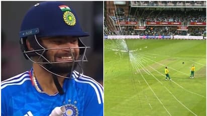 ജസ്റ്റ് ലുക്കിംഗ് ലൈക്ക് എ വൗ! മീഡിയ ബോക്സിന്റെ ചില്ല് തകര്ത്ത് റിങ്കുവിന്റെ പടുകൂറ്റന് സിക്സ്; വീഡിയോ