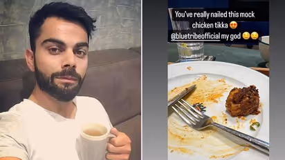 Vegetarian Virat Kohli loves this 'chicken tikka'! Indian batting icon's Instagram post stumps fans
