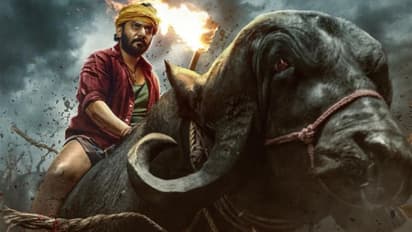 ಮಹಿಷನ ಅವತಾರ ಎತ್ತಿದ ಡೈನಾಮಿಕ್ ಪ್ರಿನ್ಸ್: ಕೋಣನ ಮೇಲೇರಿ ಬಂದ ಪ್ರಜ್ವಲ್ ದೇವರಾಜ್!