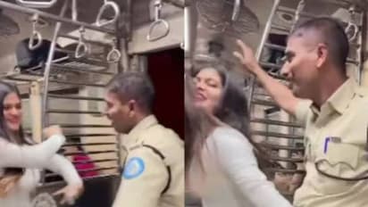 ലേഡീസ് കോച്ചിൽ പെൺകുട്ടിക്കൊപ്പം ഡാൻസ്, വീഡിയോ വൈറൽ, പൊലീസുകാരന് പണികിട്ടി