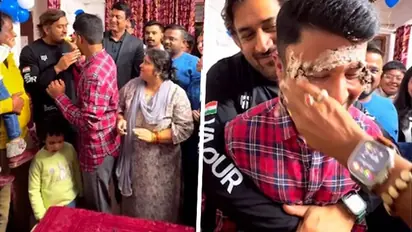 MS Dhoni's heartwarming birthday bash: A rare glimpse into the legend's celebratory side (WATCH)