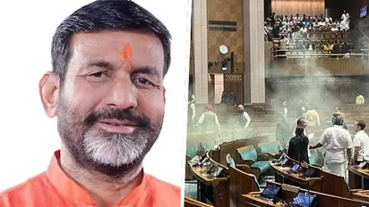 Parliament security breach: BJP MP RK Singh Patel's brave takedown of Lok Sabha intruder garners praise