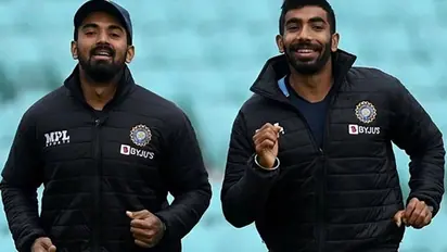 India vs South Africa: KL Rahul and Jasprit Bumrah's playful exchange in the nets goes viral (WATCH)