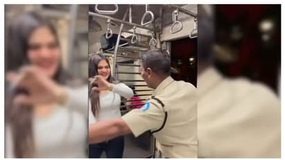 ലേഡീസ് കോച്ചിൽ യുവതിക്കൊപ്പം പൊലീസുകാരന്റെ വൈറൽ ഡാൻസ്, വിവാദത്തിന് പിന്നാലെ നടപടി -വീഡിയോ