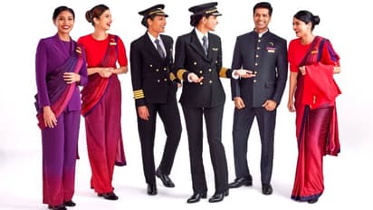 'ഡിസൈനർ ചില്ലറക്കാരനല്ല'; സൂപ്പർ, കൂൾ ലുക്കിൽ എയർ ഇന്ത്യയുടെ പുതിയ യൂണിഫോം 