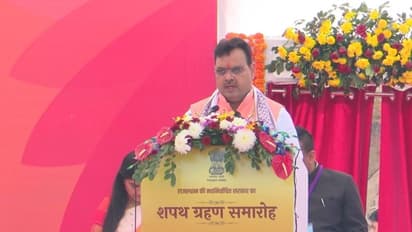 ராஜஸ்தான் முதல்வராக பாஜகவின் பஜன்லால் ஷர்மா பதவியேற்பு!