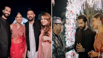 Inside Mukti Mohan's wedding reception: AR Rahman, Ayushmann Khurrana, Kapil Sharma and others attend 