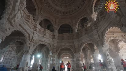 PHOTOS: Closer look at Ram Mandir work progress in Ayodhya