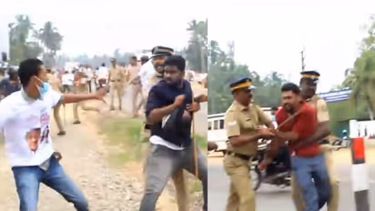 'ഞങ്ങളടിച്ചോളാം നിങ്ങളടിക്കണ്ട', കായംകുളത്ത് യൂത്ത് കോണ്‍ഗ്രസുകാരെ ക്രൂരമായി മര്‍ദിച്ച് പൊലീസ്