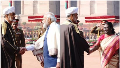 ഒമാൻ സുൽത്താനെ സ്വീകരിച്ച് ഇന്ത്യ; പ്രതിരോധം, ഊർജ്ജം, ബഹിരാകാശം തുടങ്ങി 9 മേഖലകളിലെ സഹകരണം ശക്തമാക്കാൻ ധാരണ