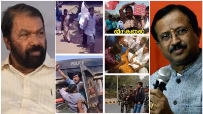 അമ്മായിയപ്പൻ മുഖ്യമന്ത്രിയായത് കൊണ്ടല്ല റിയാസ് മന്ത്രിയായത്, സമര ചരിത്രവുമായി മുരളീധരന് ശിവൻകുട്ടിയുടെ മറുപടി